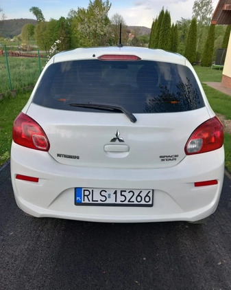 Mitsubishi Space Star cena 21000 przebieg: 94000, rok produkcji 2016 z Lesko małe 29